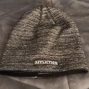 Affliction reversible beanie
